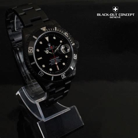 blackout concept rolex submariner